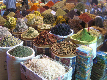 A spice market in Harput