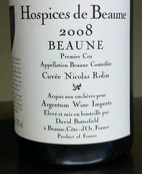 Hospices de Beaune 2008