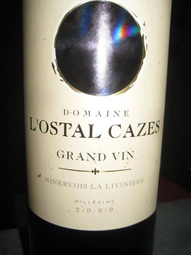 L'Ostal Cazes' flagship wine