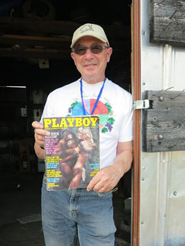 Tony with Playboy at Pigpen