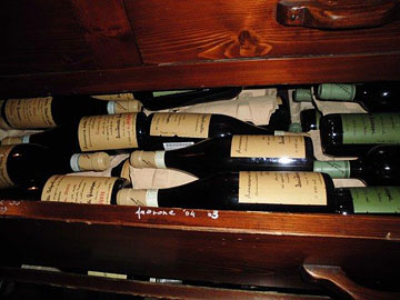 A drawerful of Quintarelli Amarone at Bottega del Vino