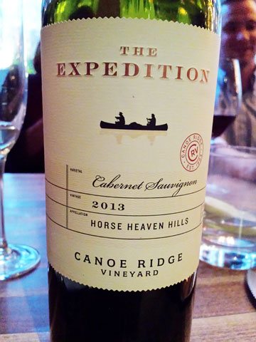 Canoe Ridge 'The Expedition' Cabernet Sauvignon 2013