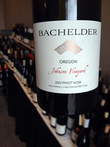 Bachelder Oregon Johnson Vineyard Pinot Noir 2012