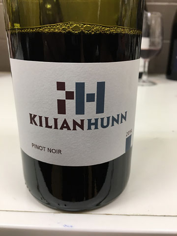 Kilian Hunn Pinot Noir 2014
