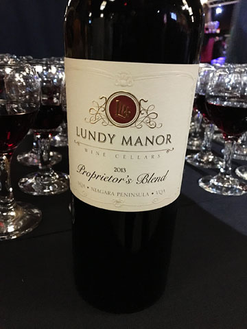 Lundy Manor Wine Cellars Proprietor's Blend 2013