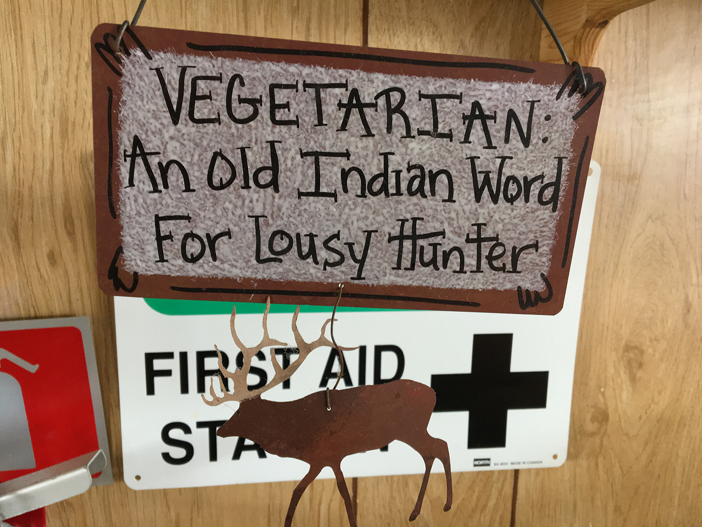 VEGETARIAN: An Old Indian Word For Lousy Hunter