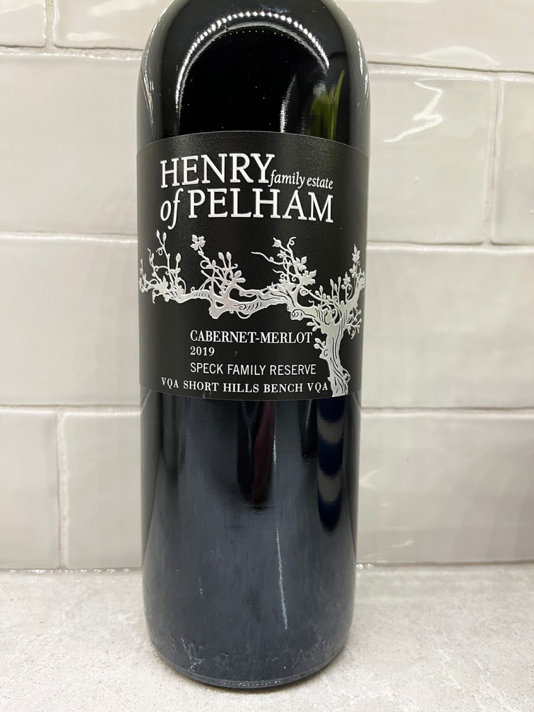 Henry of Pelham Cabernet-Merlot Speck Family Reserve 2019