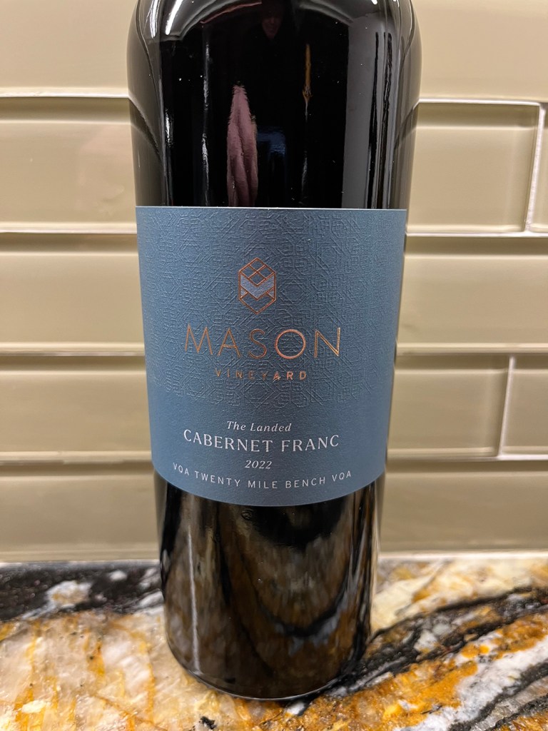 Mason Vineyard The Landed Cabernet Franc 2022