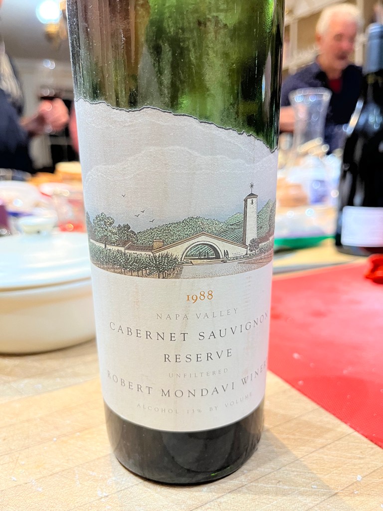 Robert Mondavi Cabernet Sauvignon Reserve 1988