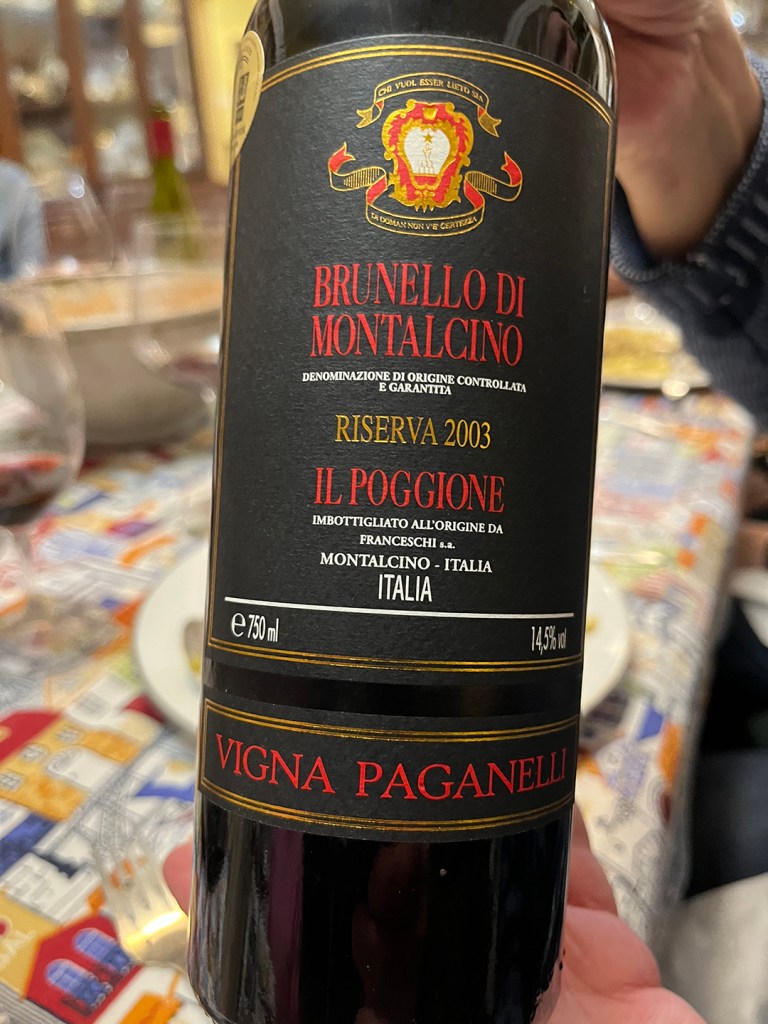 Il Poggione Brunello di Montalcino Riserva 2003