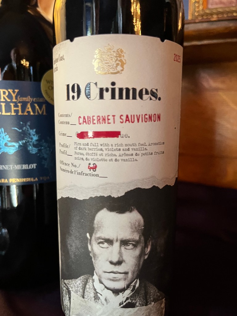19 Crimes Cabernet Sauvignon 2025
