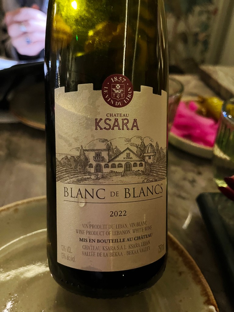 Chateau Ksara Blanc de Blancs 2022