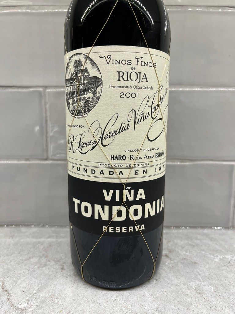 Viña Tondonia Reserva 2001