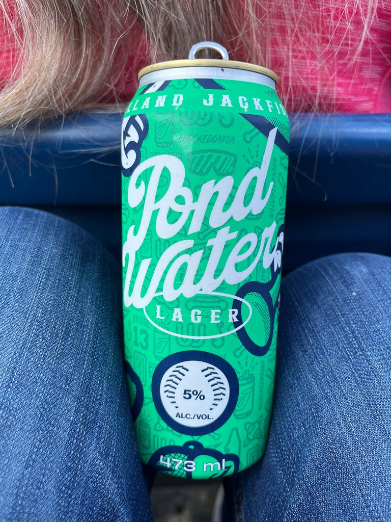 can of Pond Water Lager