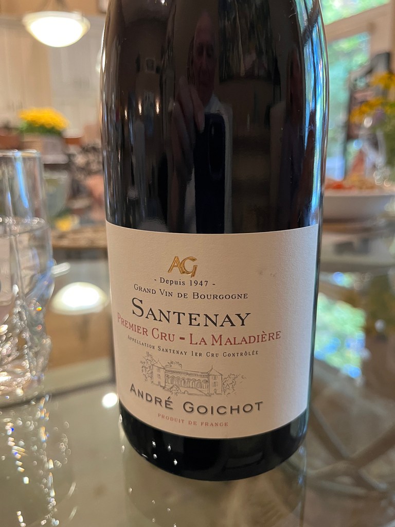 Andre Goichot Santenay La Maladiere