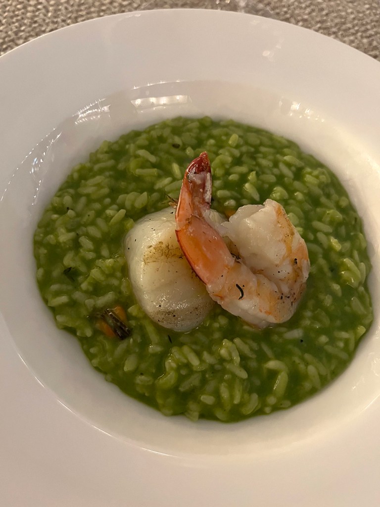 herbaceous risotto